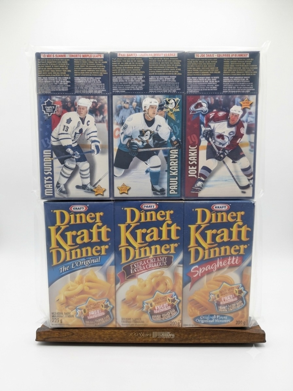 1999 Kraft Dinner NHL All-Star (6 Pack) Sealed! 🧀 Sundin Sakic Kariya Lindros